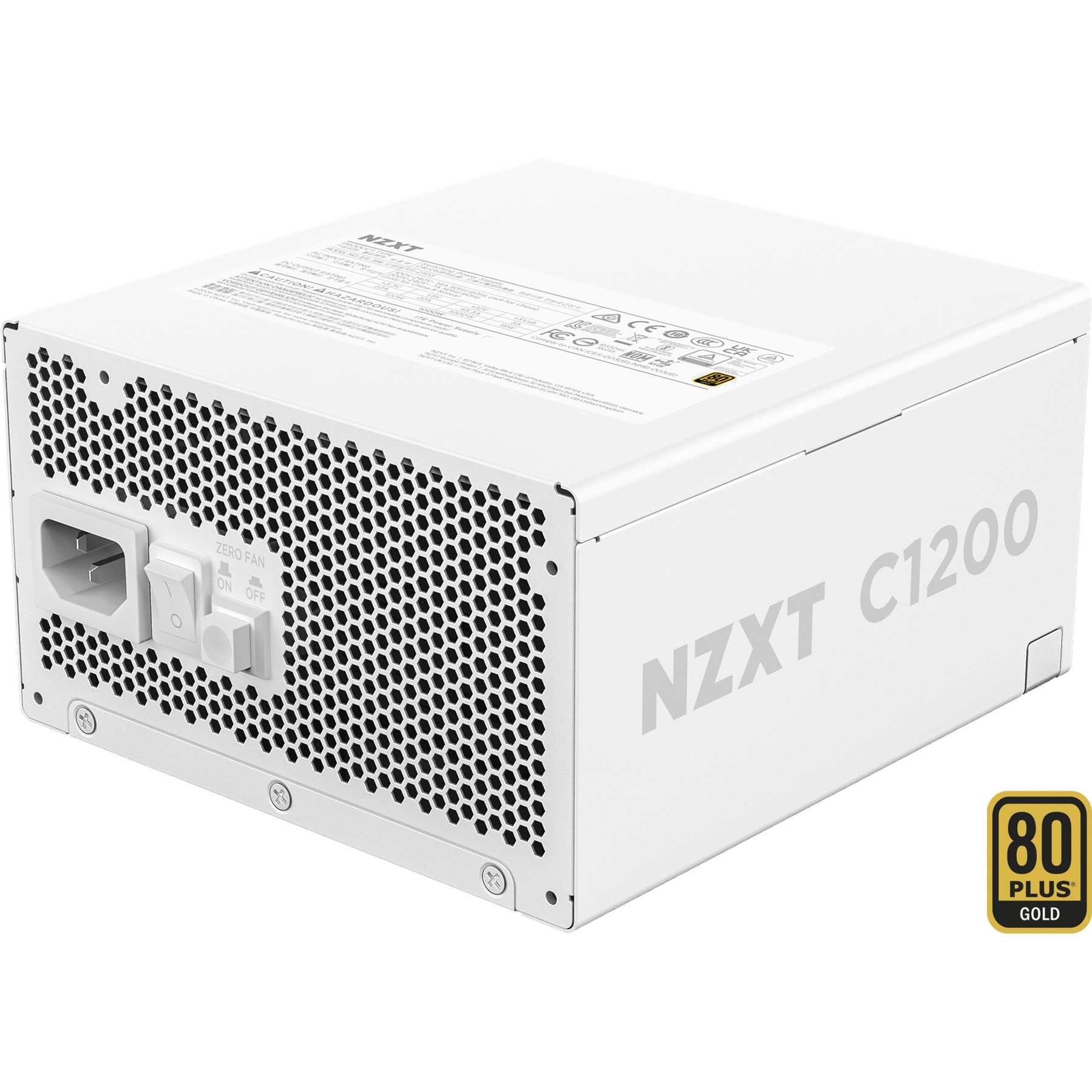 NZXT C1200 GOLD ATX 3.1 White
