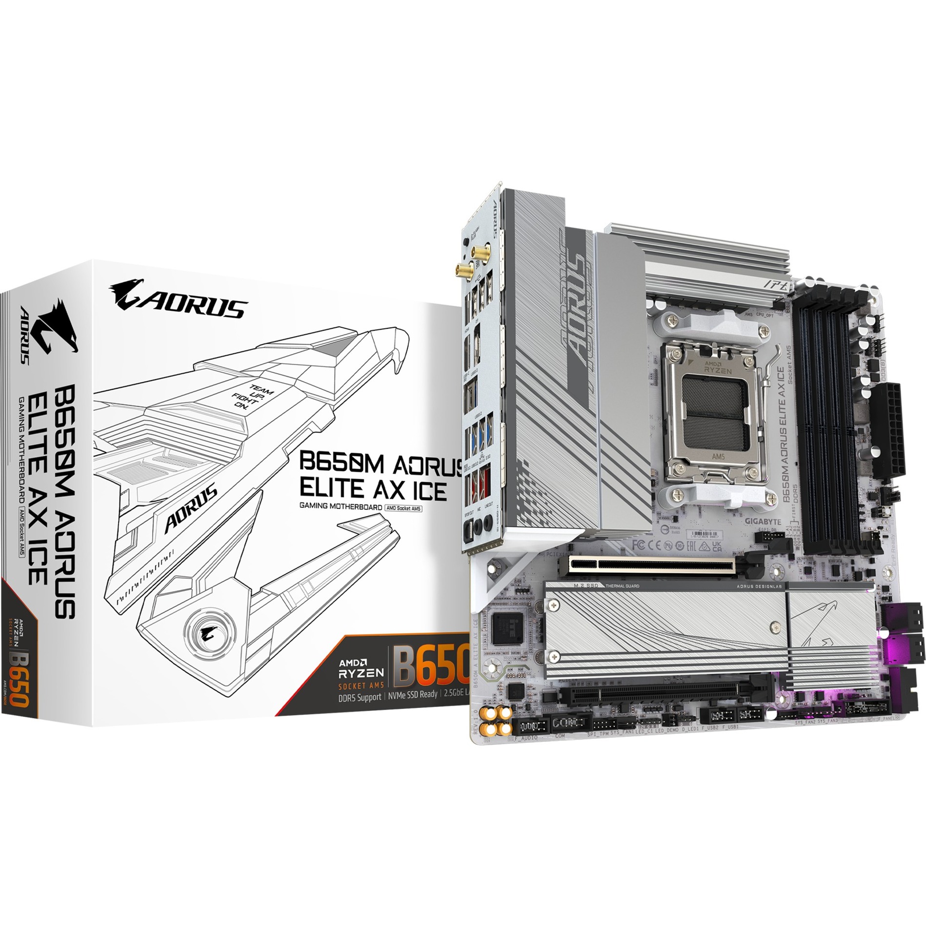 B650M A ELITE AX ICE