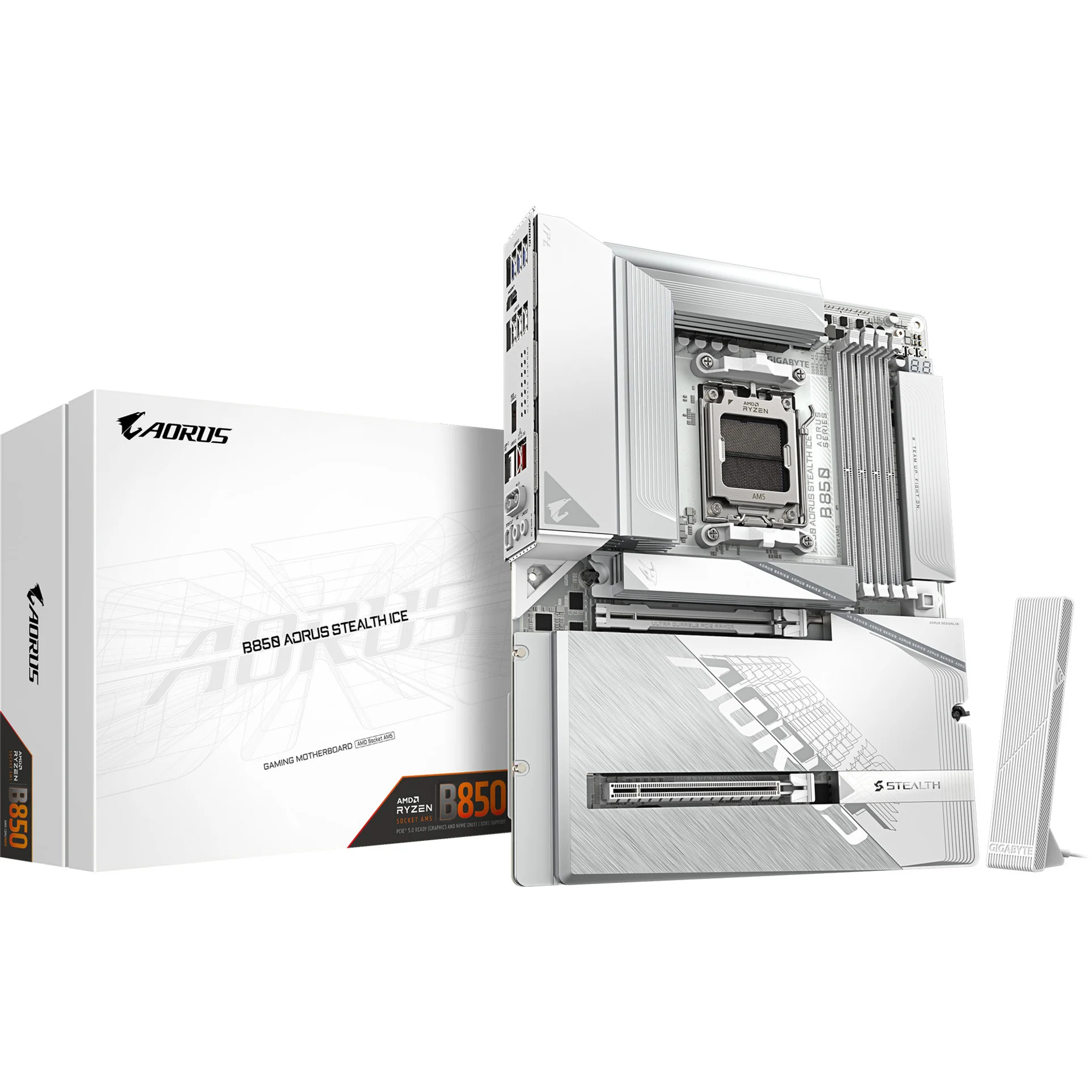Gigabyte B850 AORUS STEALTH ICE
