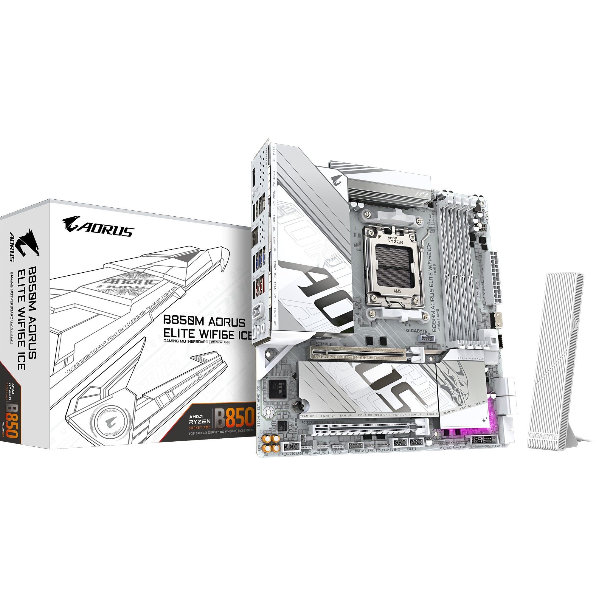 Gigabyte B850M A ELT WF6E ICE