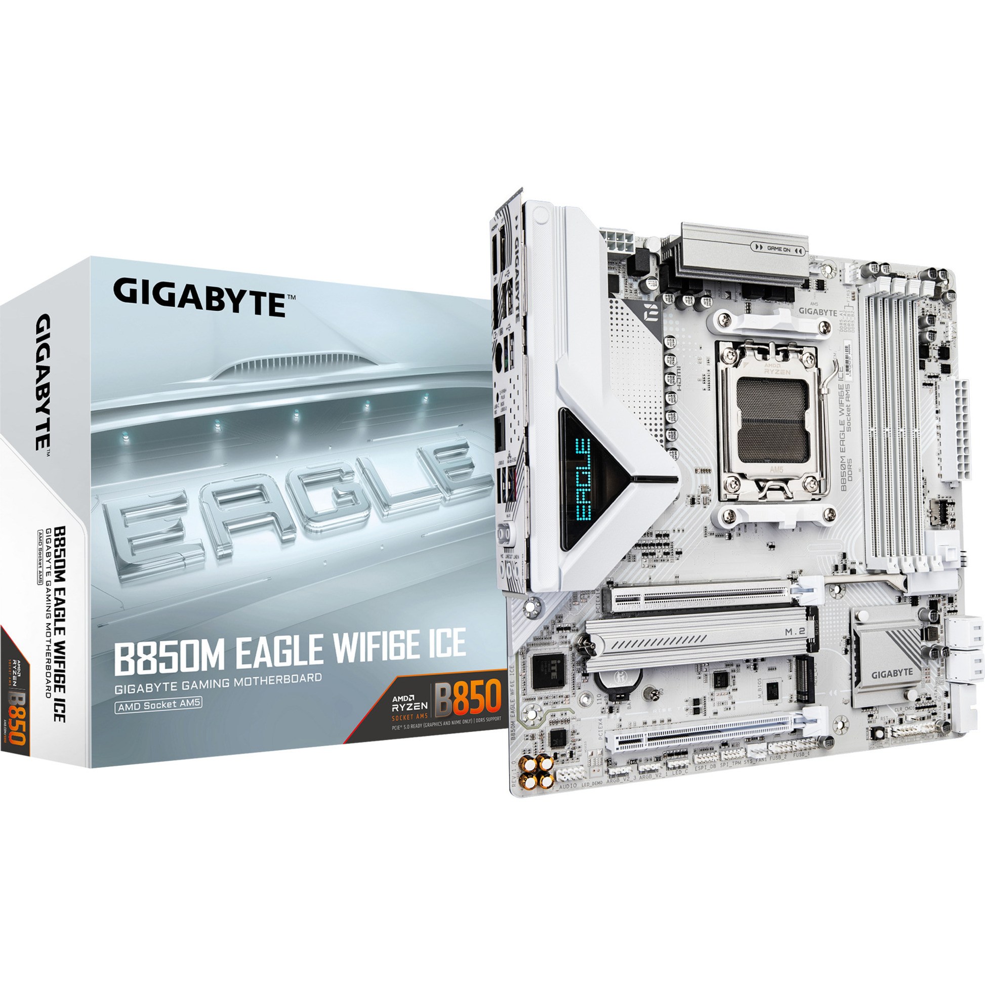 B850M EAGLE WF6E ICE