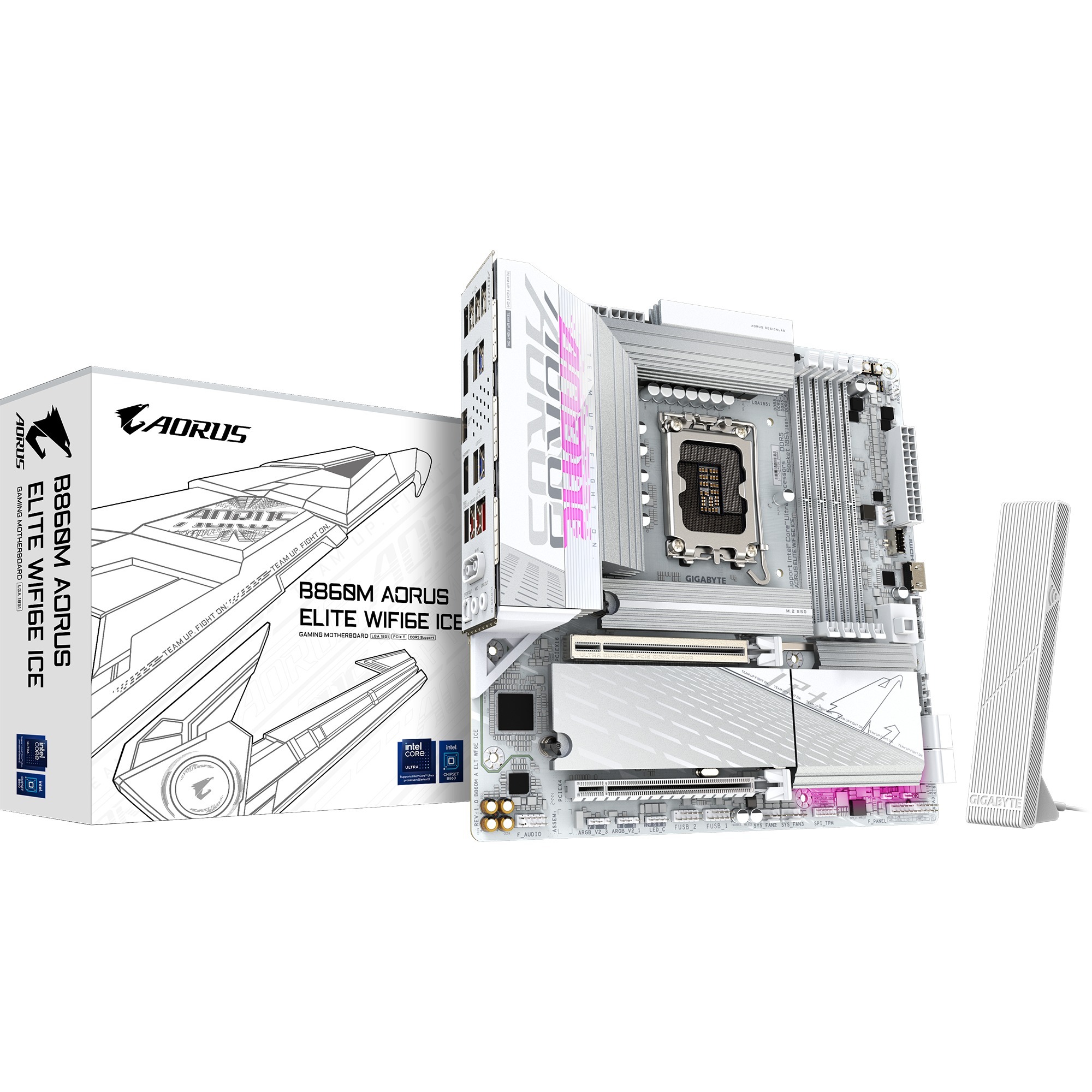 Gigabyte B860M A ELT WF6E ICE
