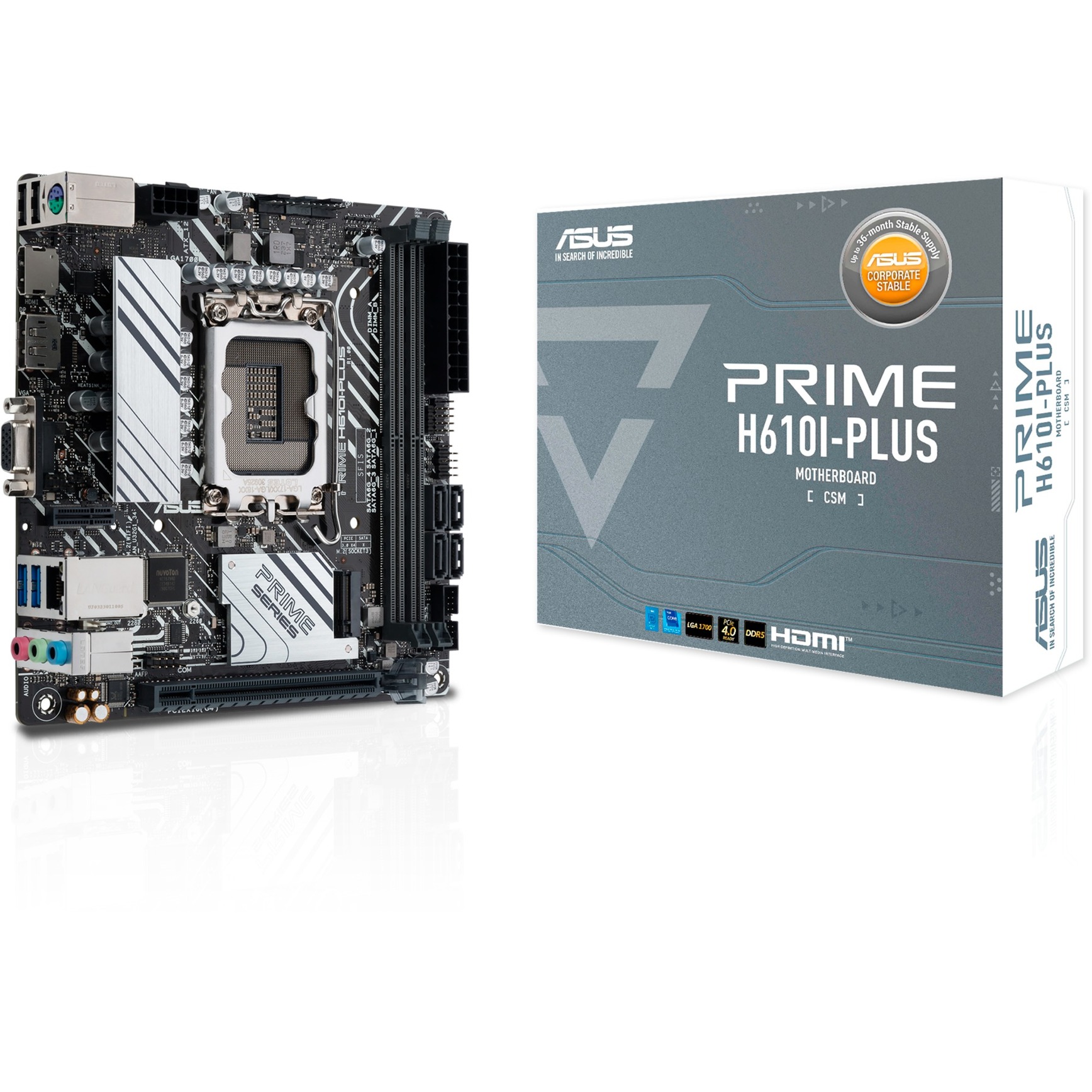 ASUS PRIME H610I-PLUS-CSM