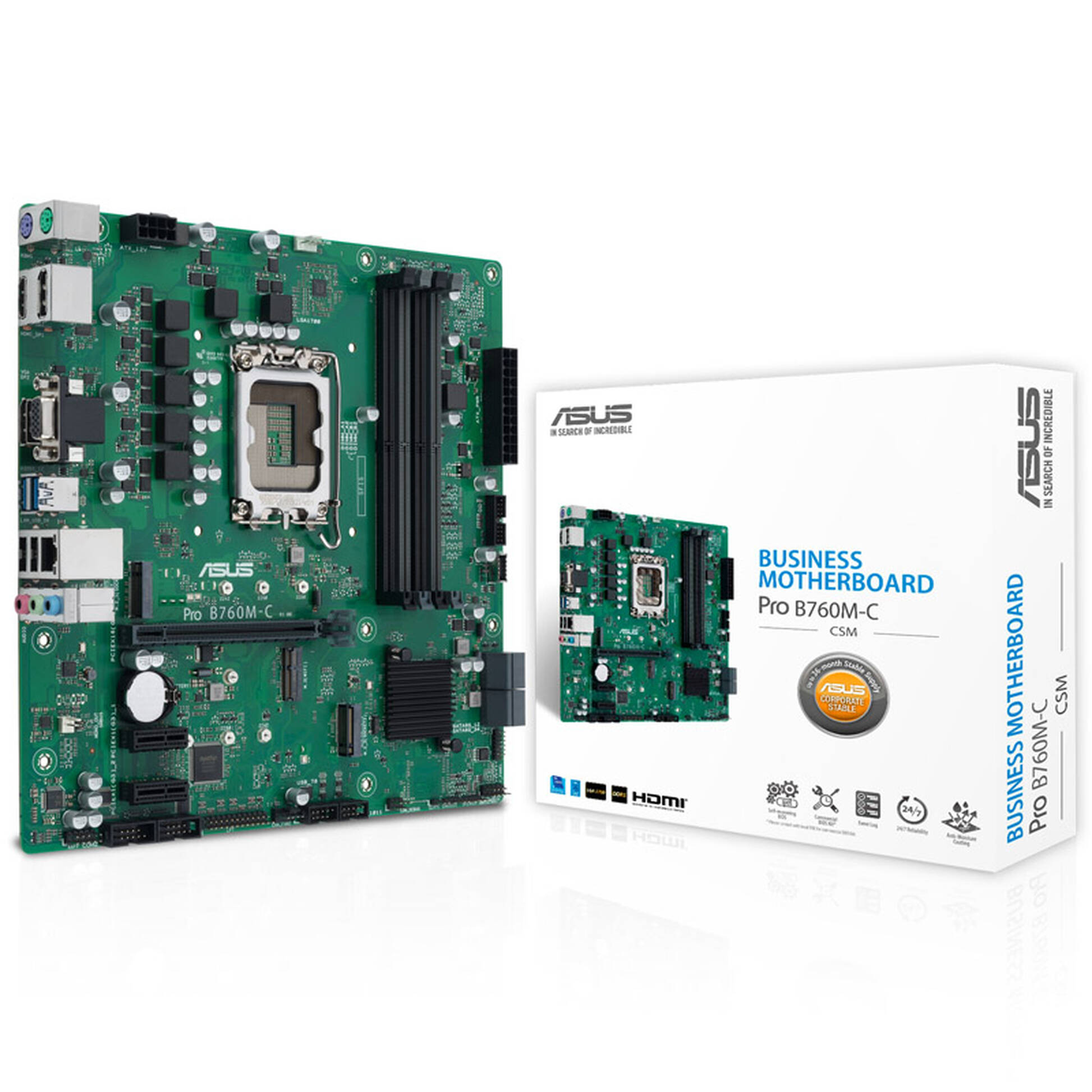 ASUS PRO B760M-C-CSM,