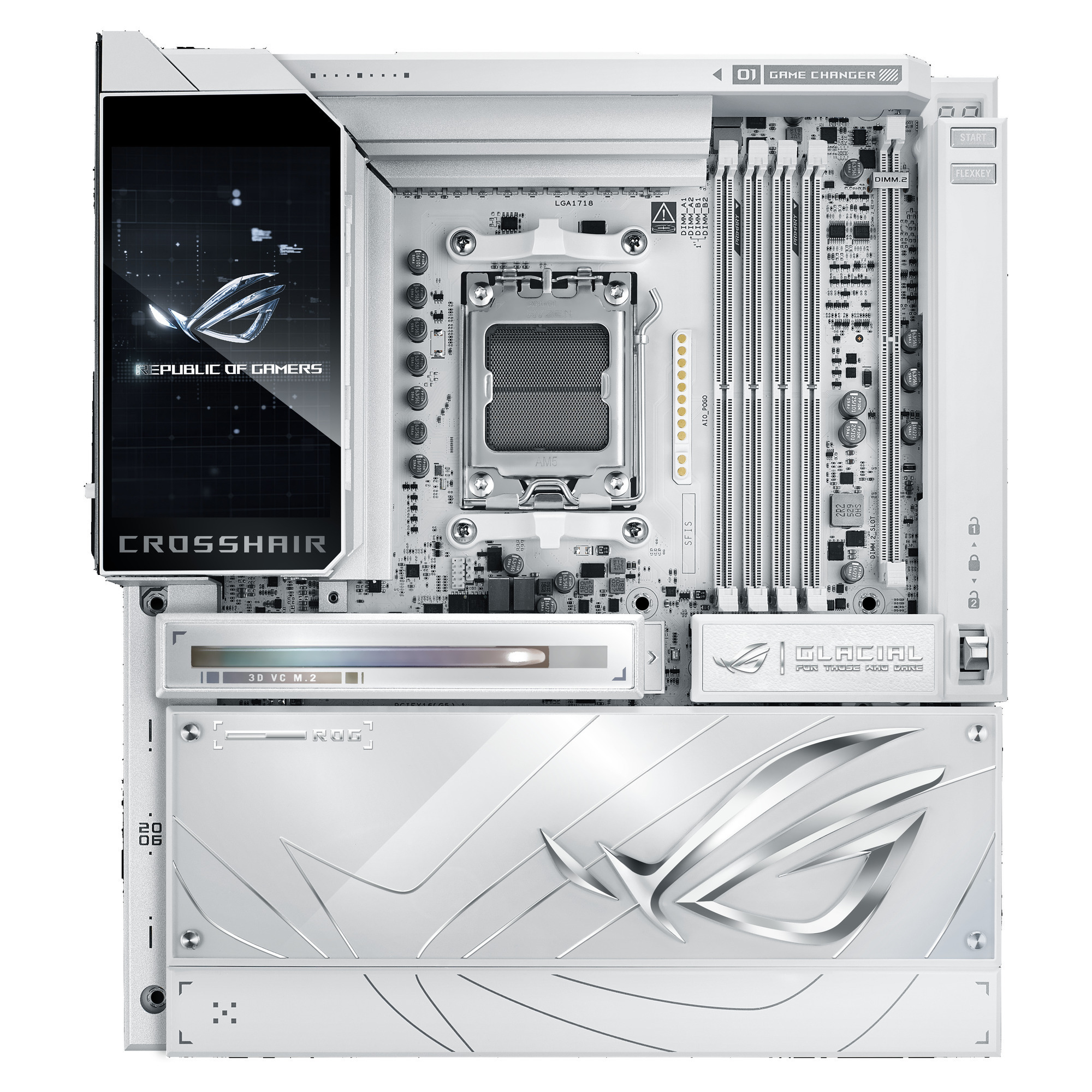 ASUS ROG CROSSHAIR X870E GLACIAL