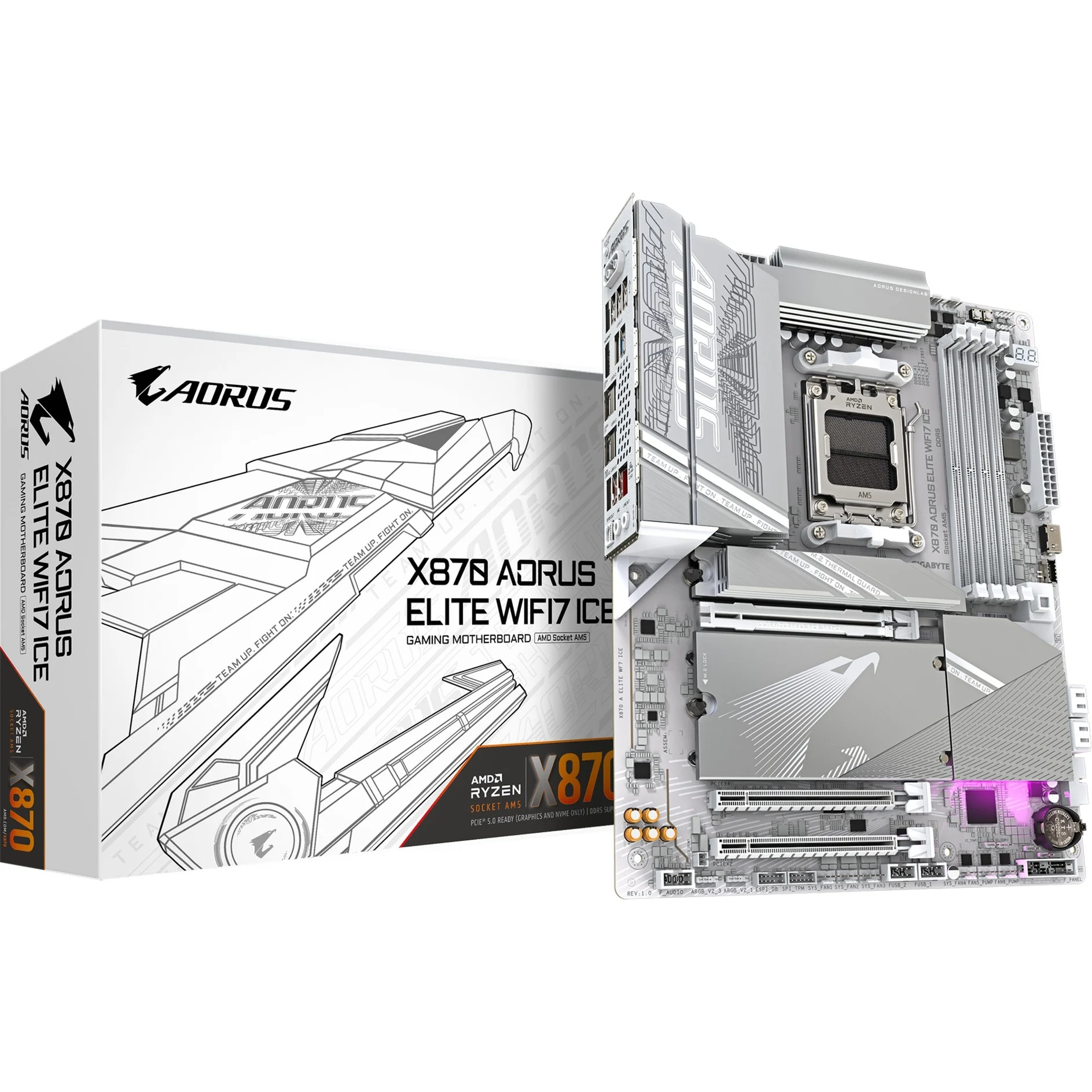 X870 AORUS ELITE WIFI7 ICE