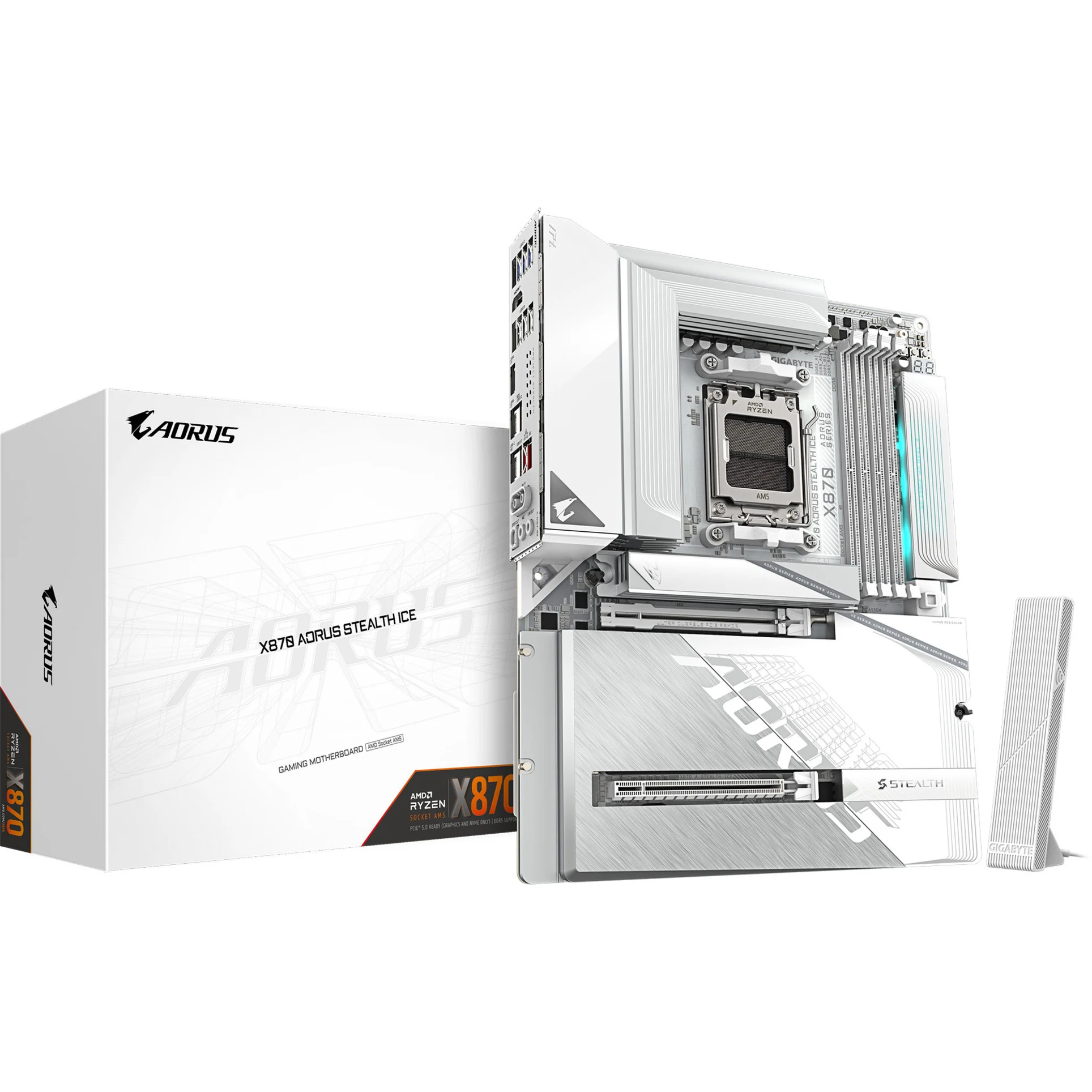 Gigabyte X870 AORUS STEALTH ICE