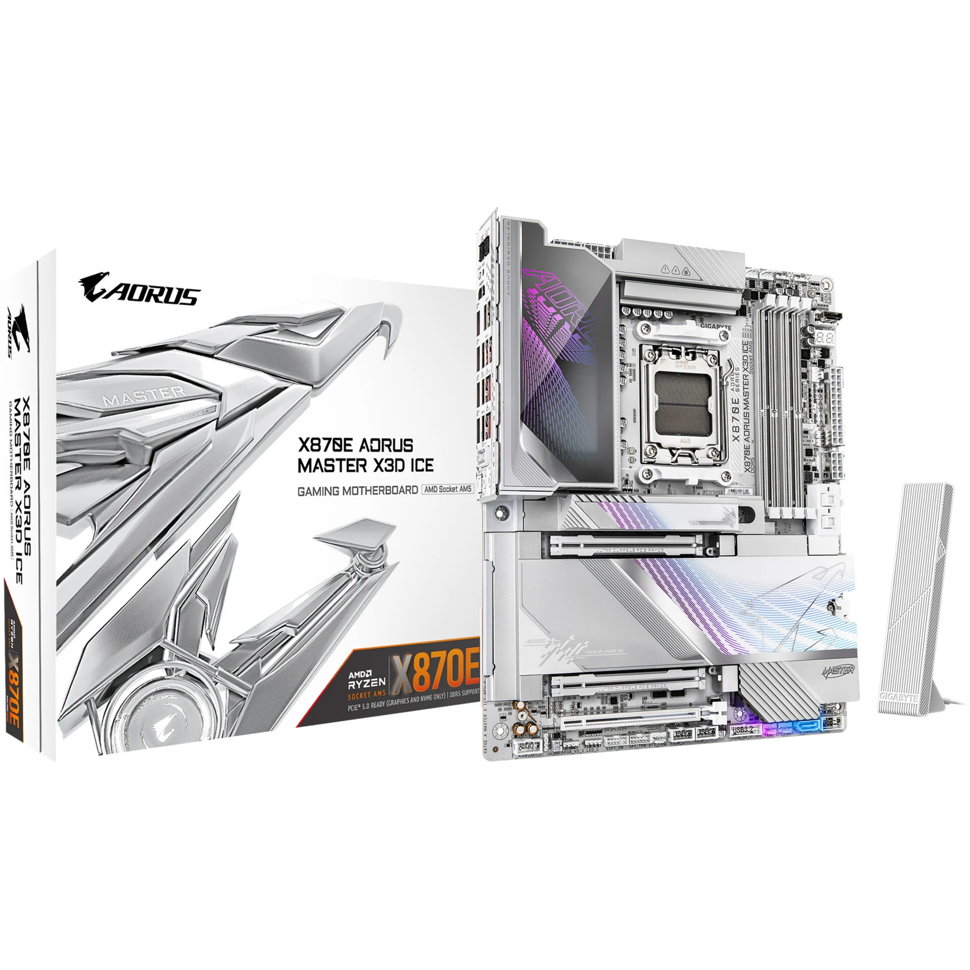Gigabyte X870E AORUS MASTER X3D ICE