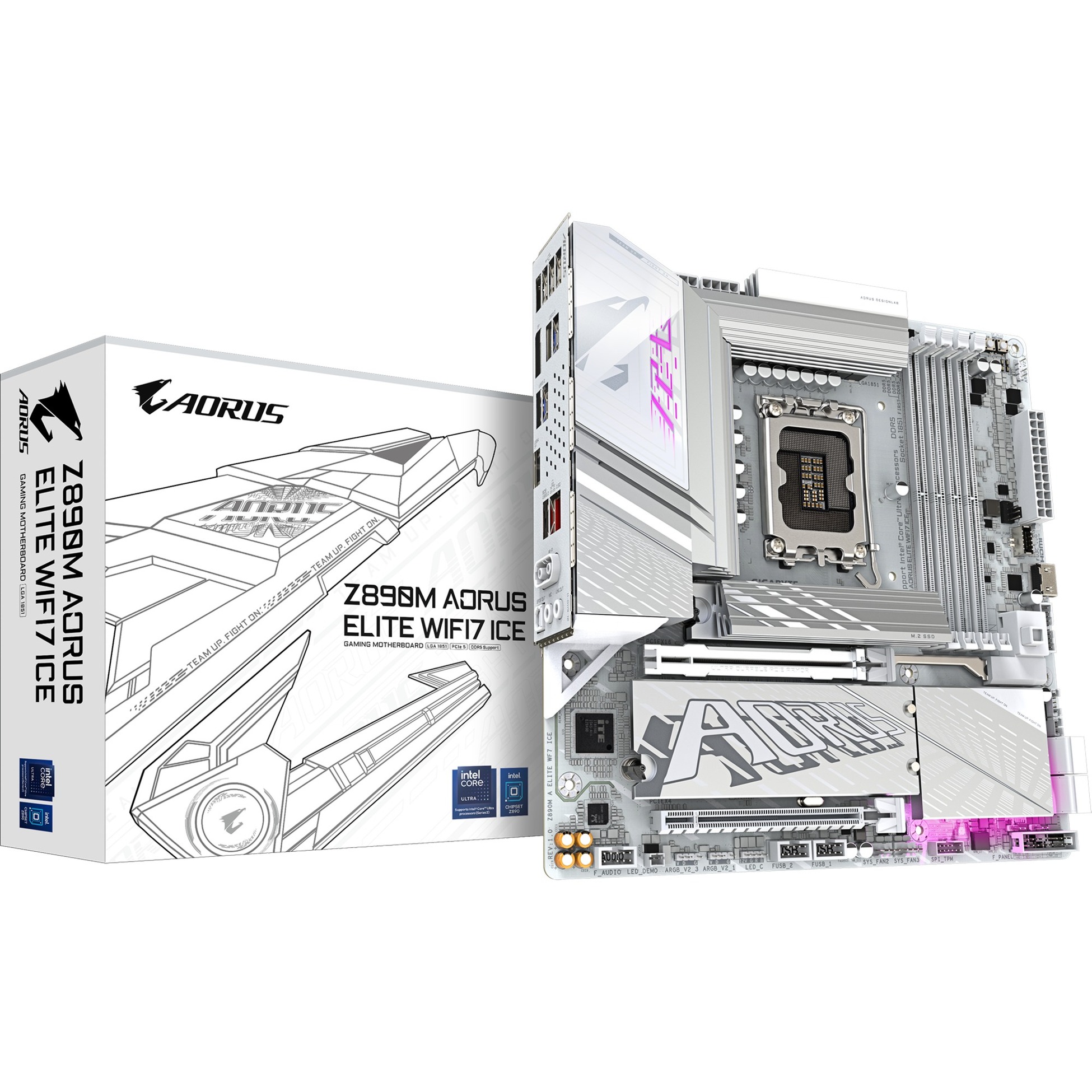 Z890M AORUS ELITE WF7 ICE
