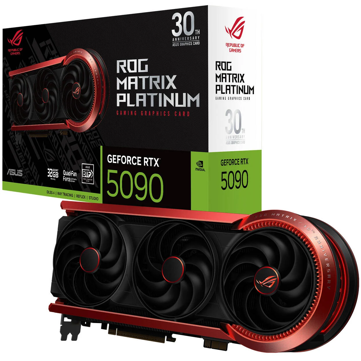 ASUS ROG Matrix Platinium RTX 5090 30th Anniversary Edition