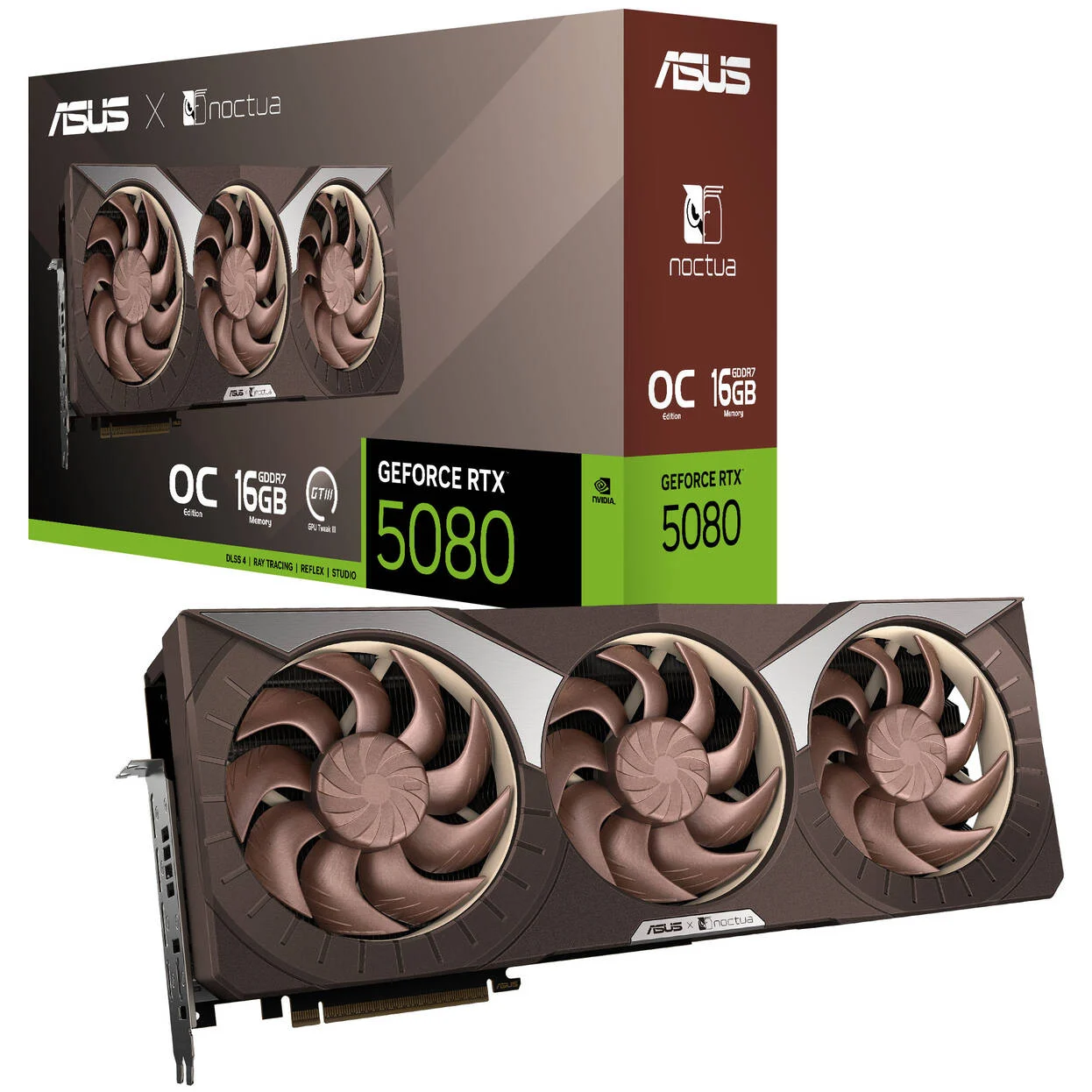 ASUS Noctua RTX 5080 OC Edition