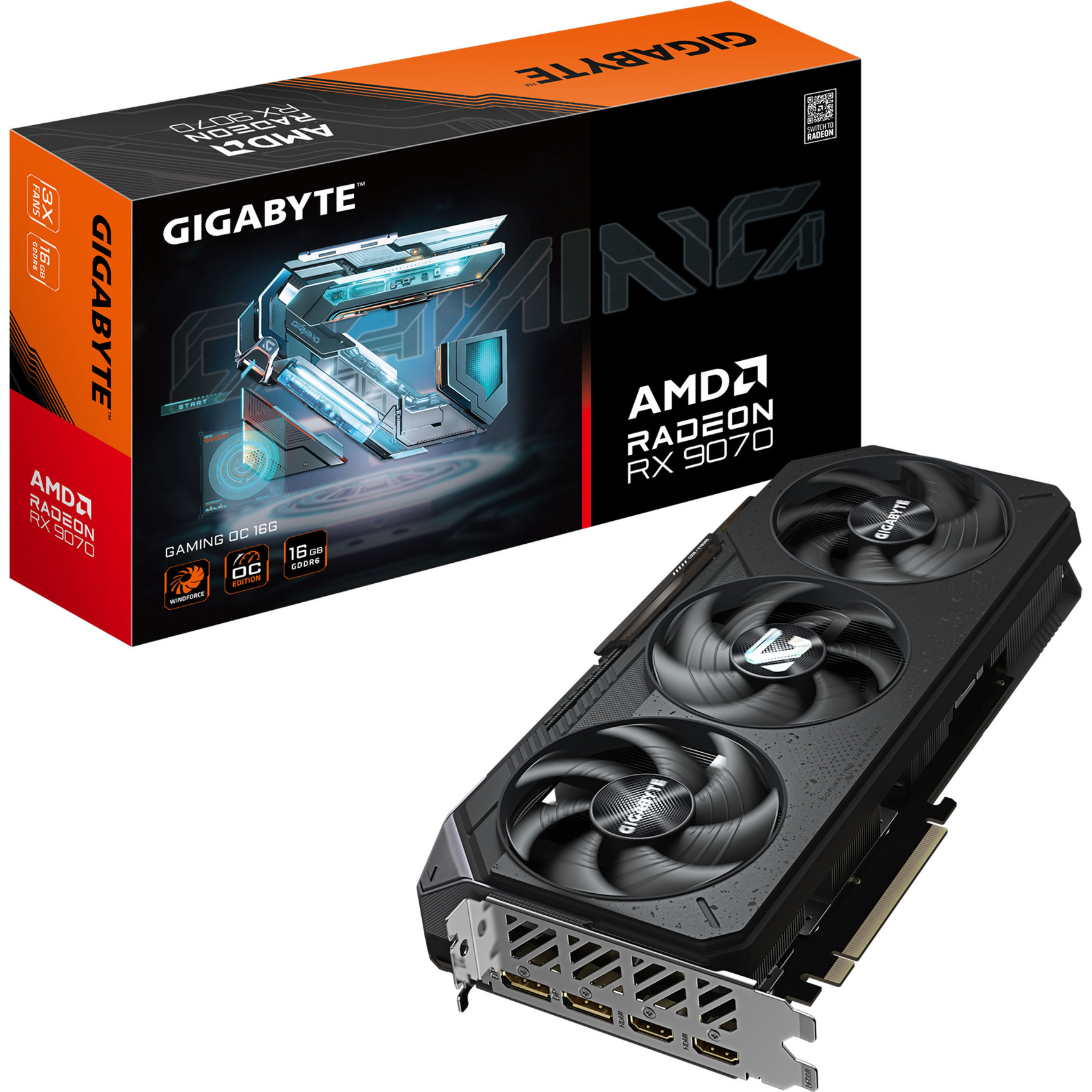 GIGABYTE RX 9070 GAMING OC