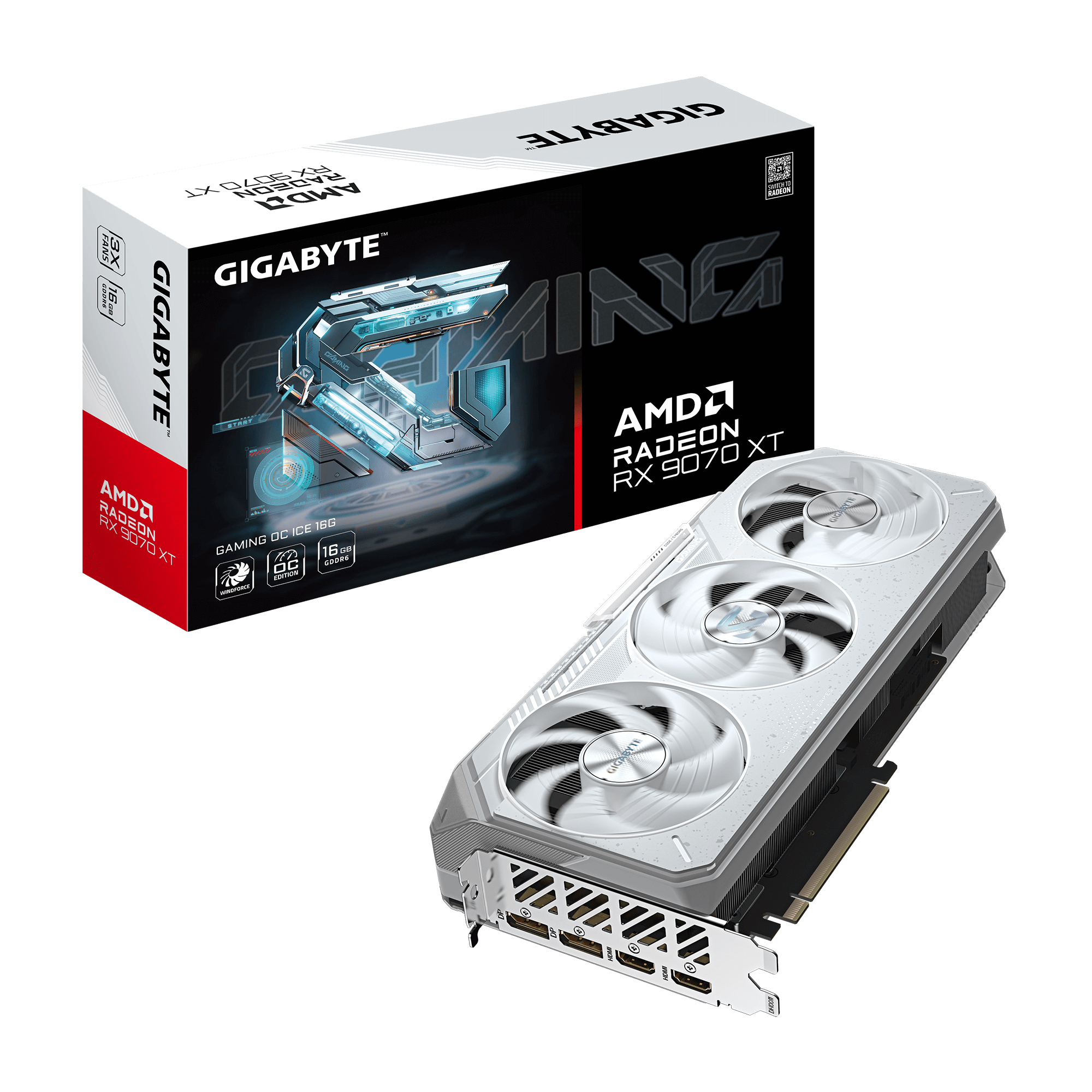 GIGABYTE RTX 9070 XT GAMING OC ICE
