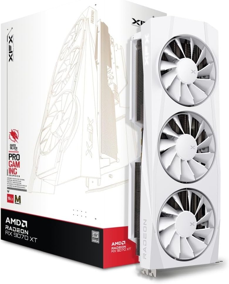 XFX Quicksilver RX 9070 XT Magnetic Air Edition