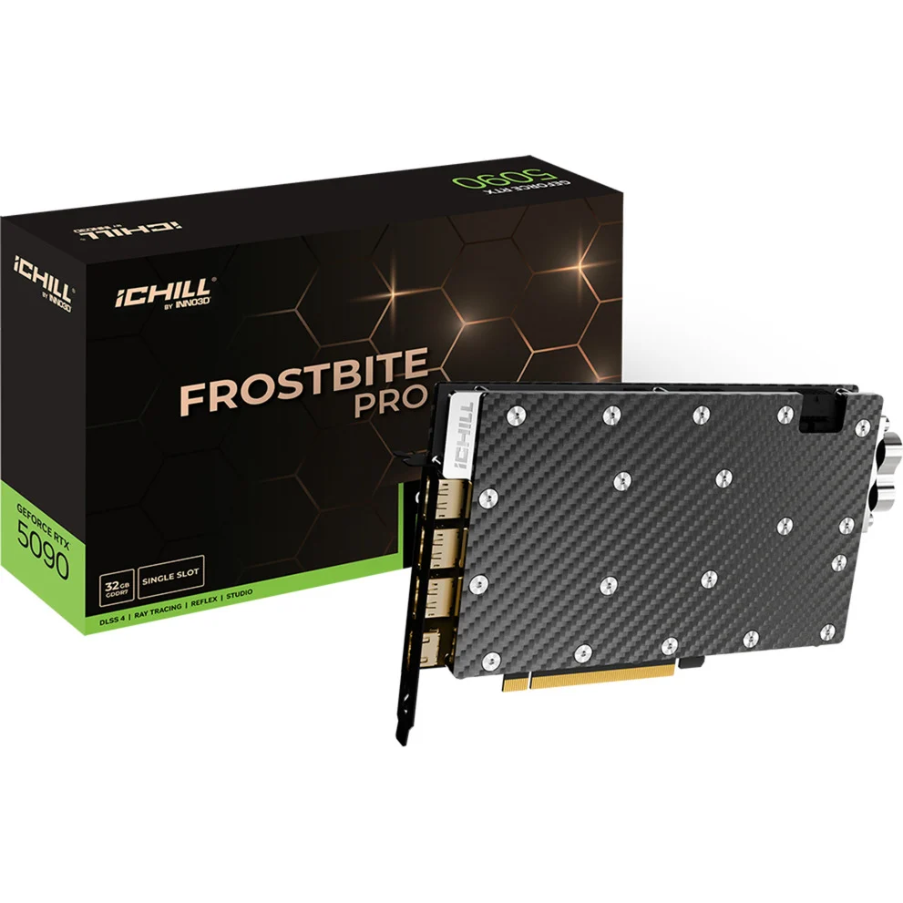 INNO3D RTX 5090 iCHILL Frostbite Pro