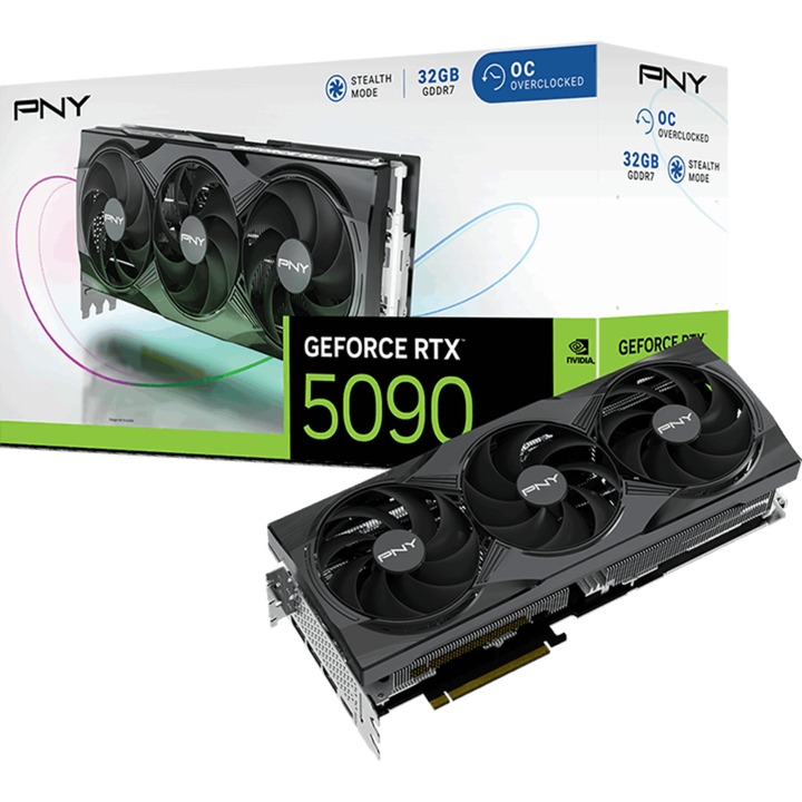 PNY RTX 5090 Overclocked Triple Fan