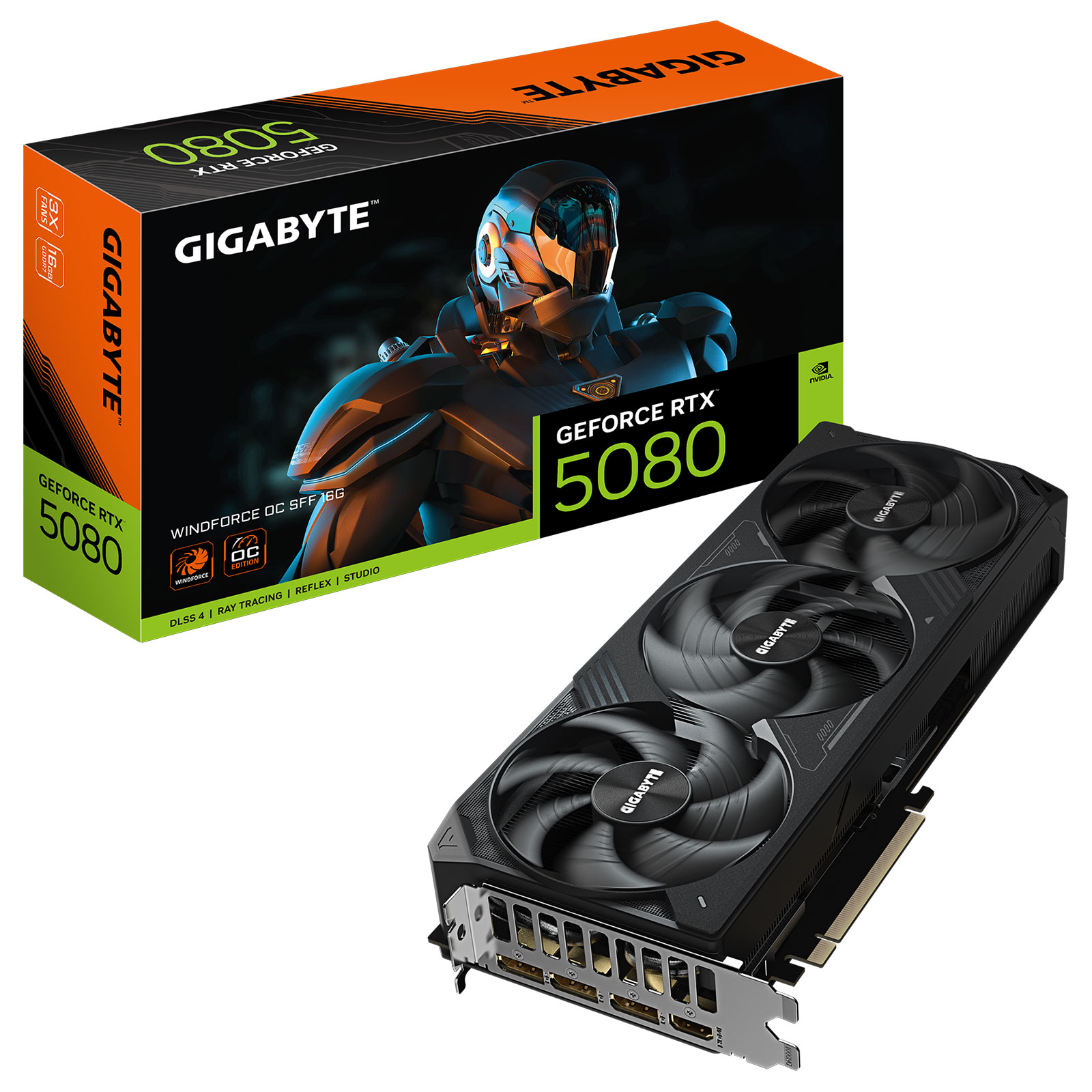 GIGABYTE RTX 5080 WINDFORCE OC SFF