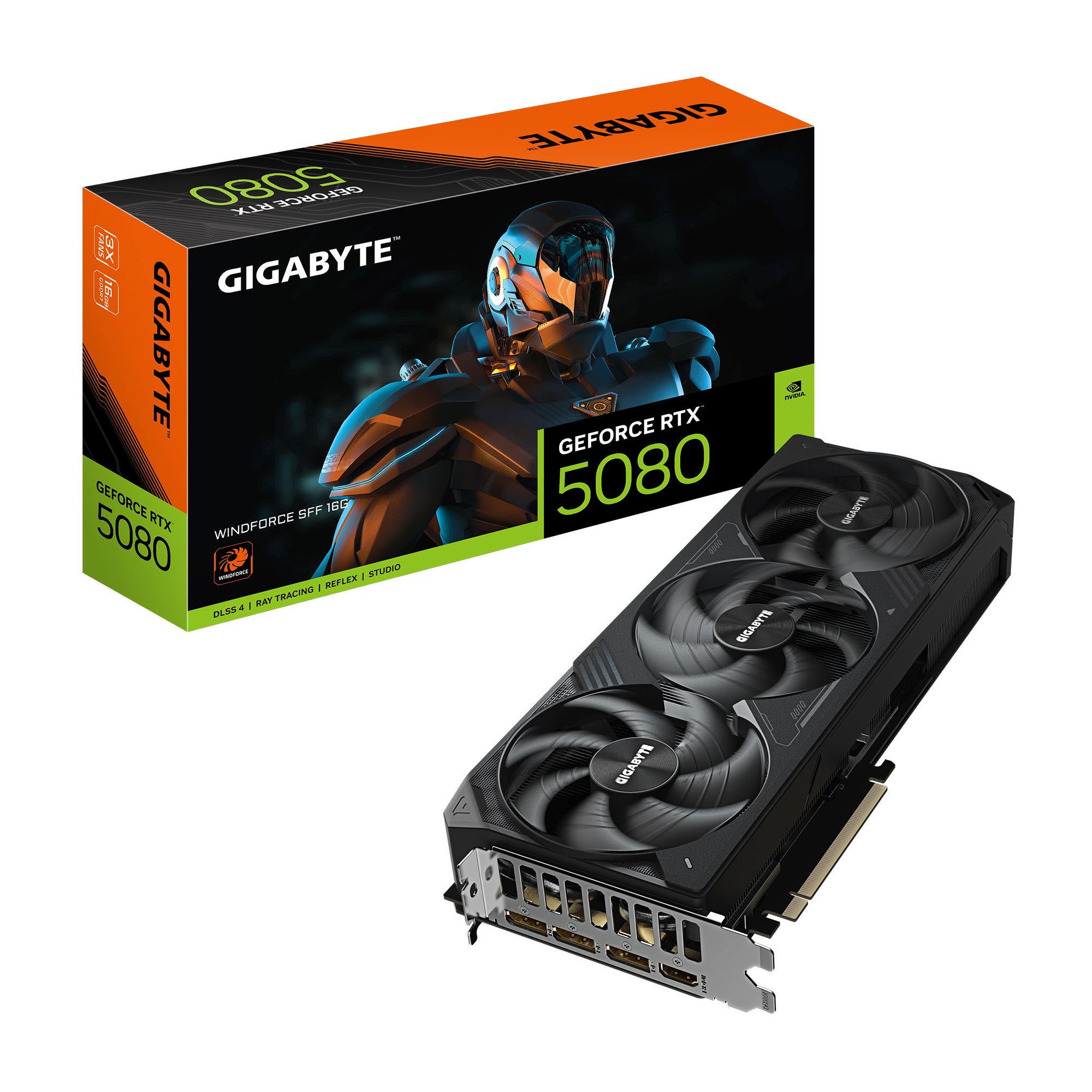 GIGABYTE RTX 5080 WINDFORCE SFF
