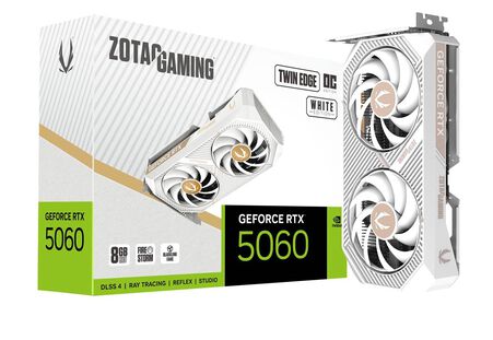 ZOTAC RTX 5060 Twin Edge OC White