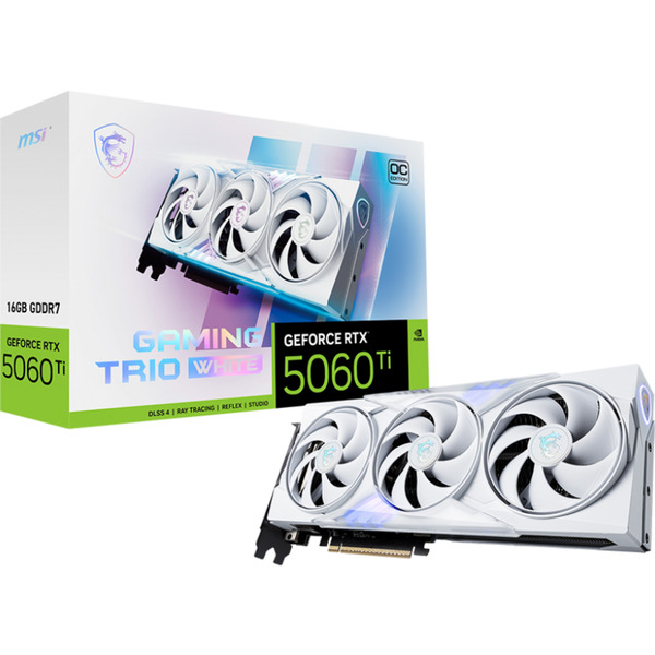 MSI RTX 5060 Ti GAMING TRIO OC WHITE 16GB
