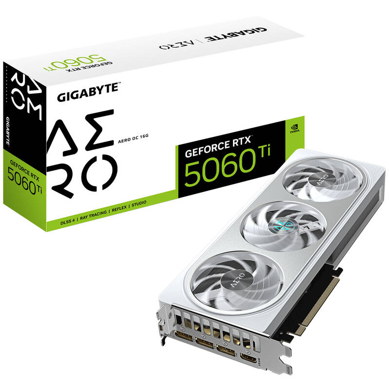 GIGABYTE RTX 5060 Ti AERO OC 16GB