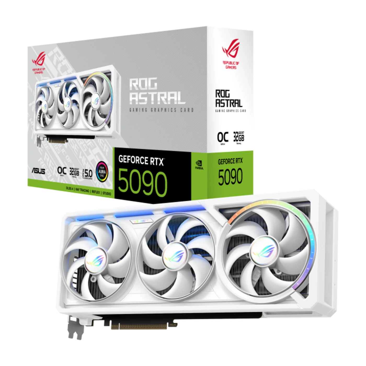 ASUS ROG Astral RTX 5090 OC Edition White