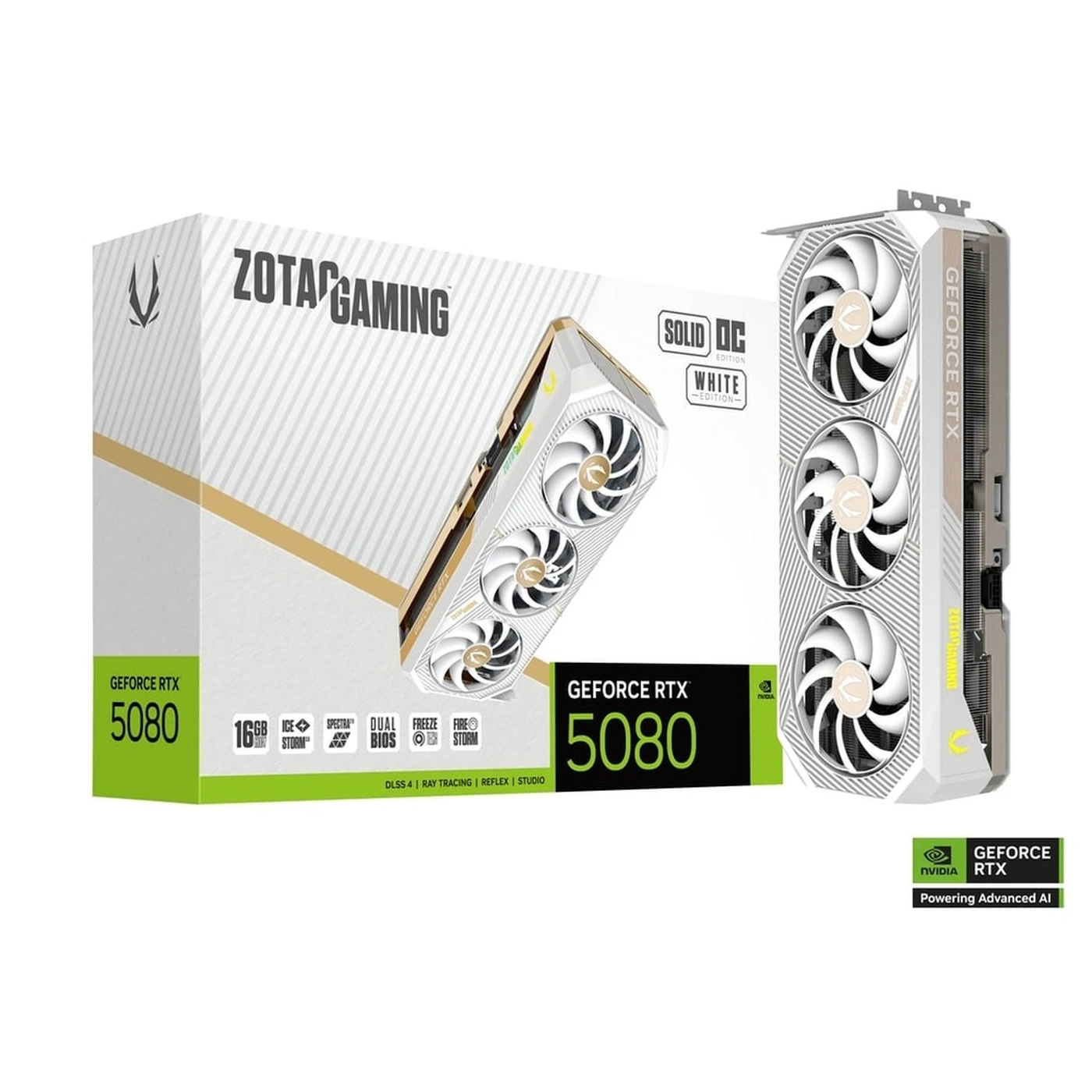 Gaming GeForce RTX 5080 SOLID OC Édition Blanche