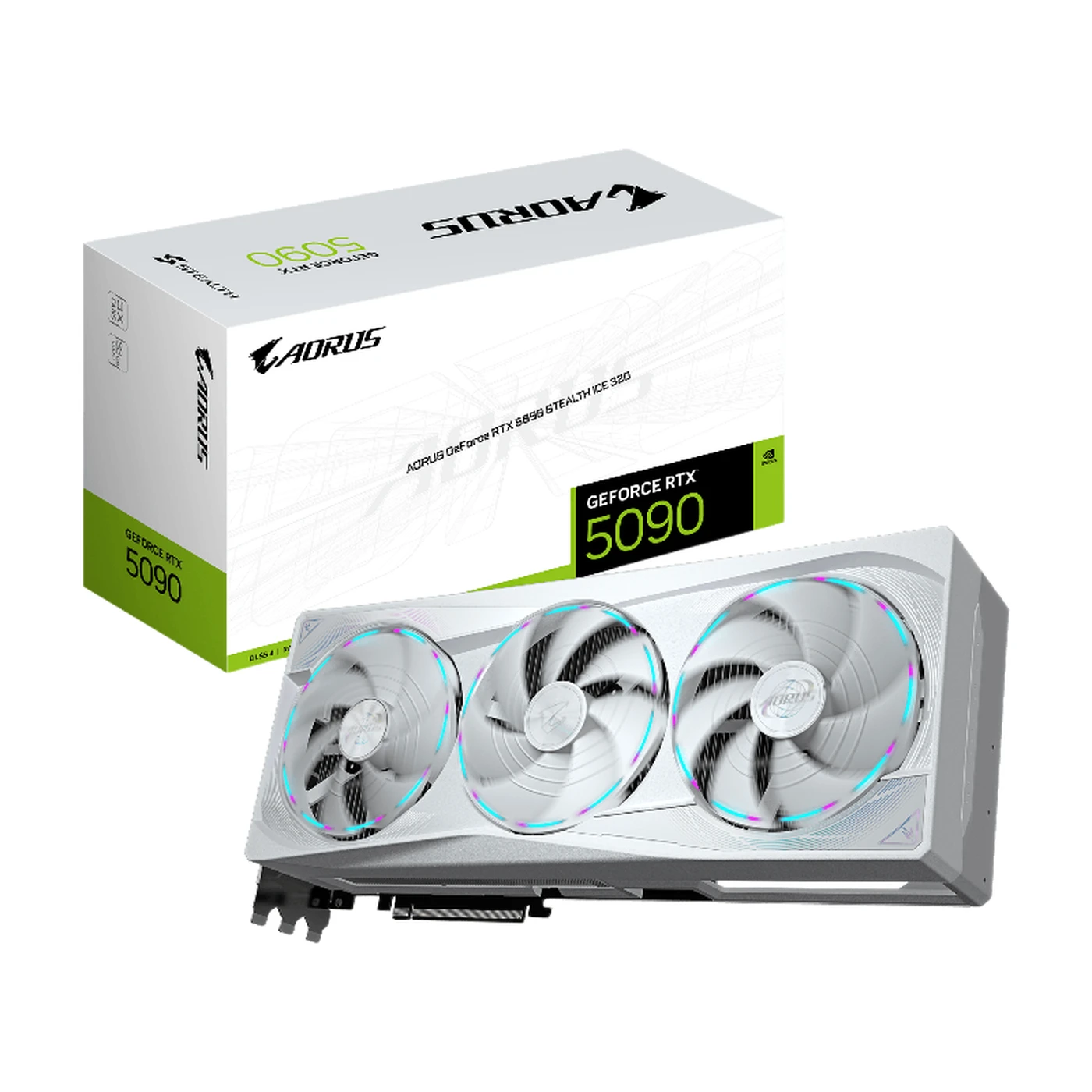AORUS GeForce RTX 5090 STEALTH ICE 32G