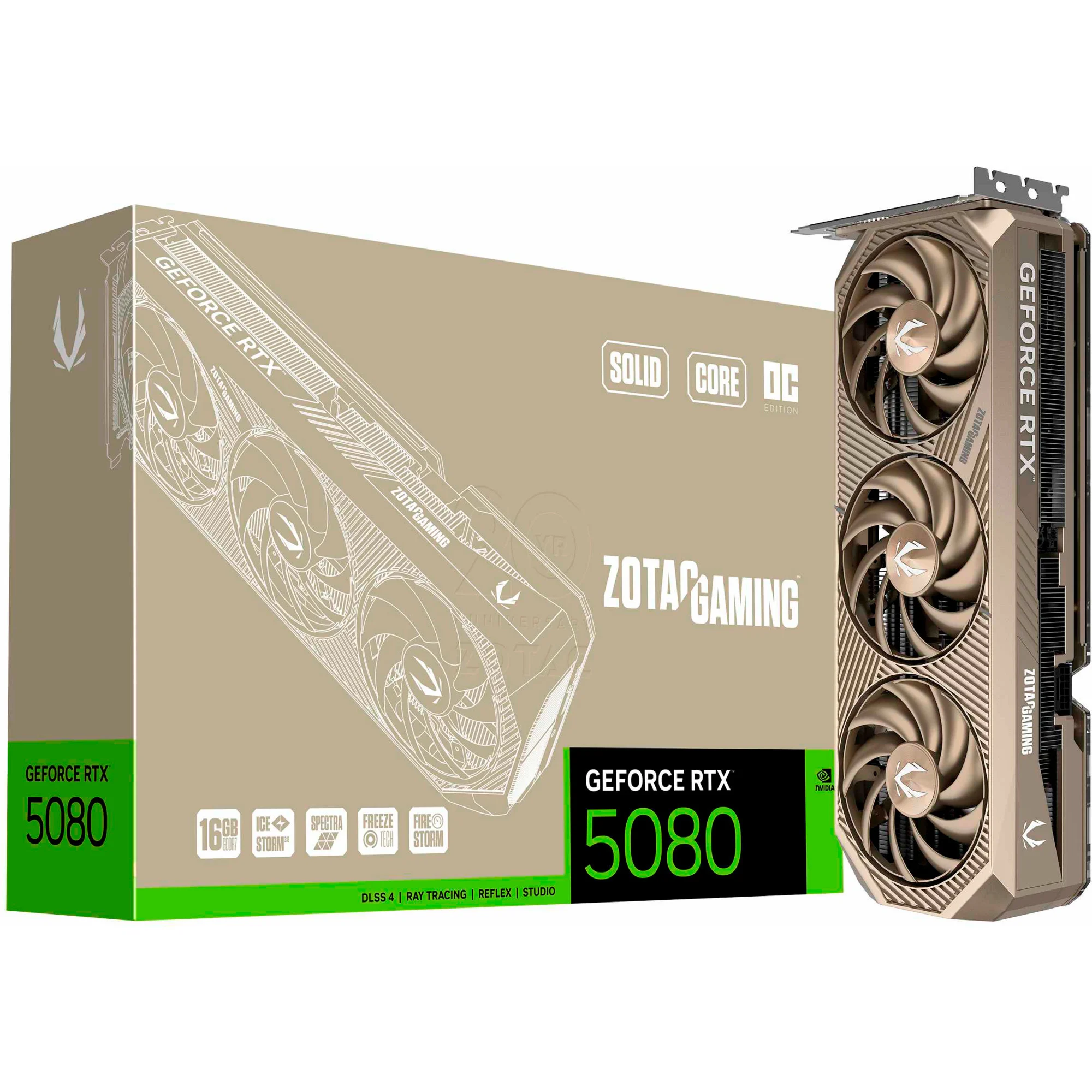 RTX 5080 SOLID CORE OC Édition Limitée 20 ans