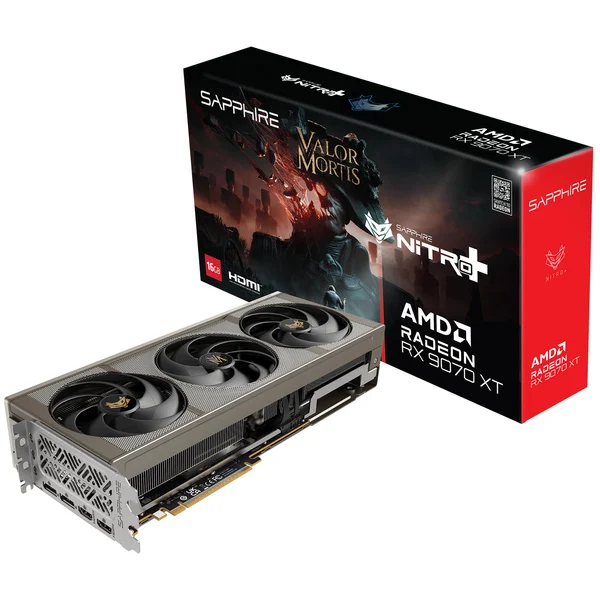 Sapphire Nitro+ RX 9070 XT Valor Mortis Edition
