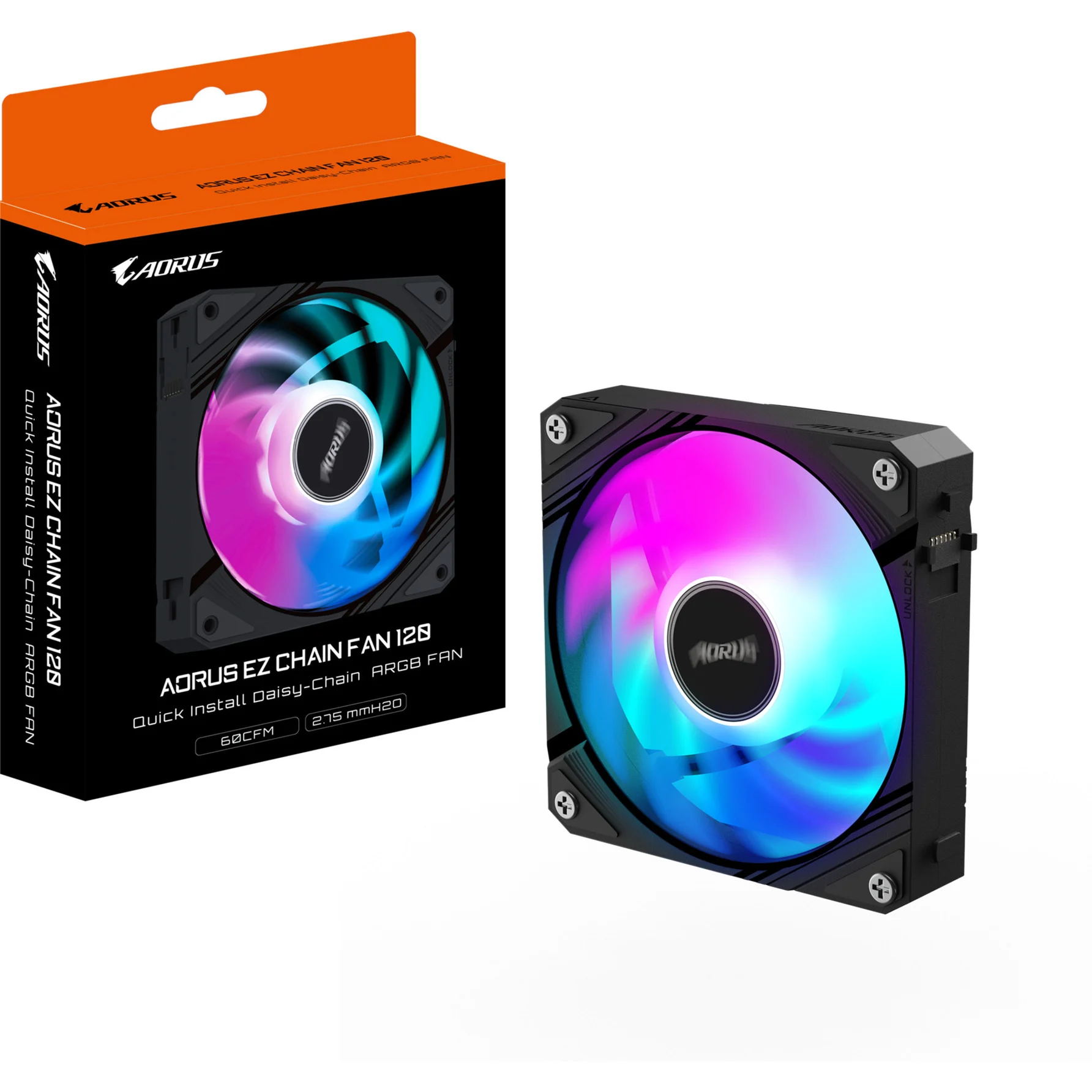Gigabyte AORUS EZ CHAIN FAN 120