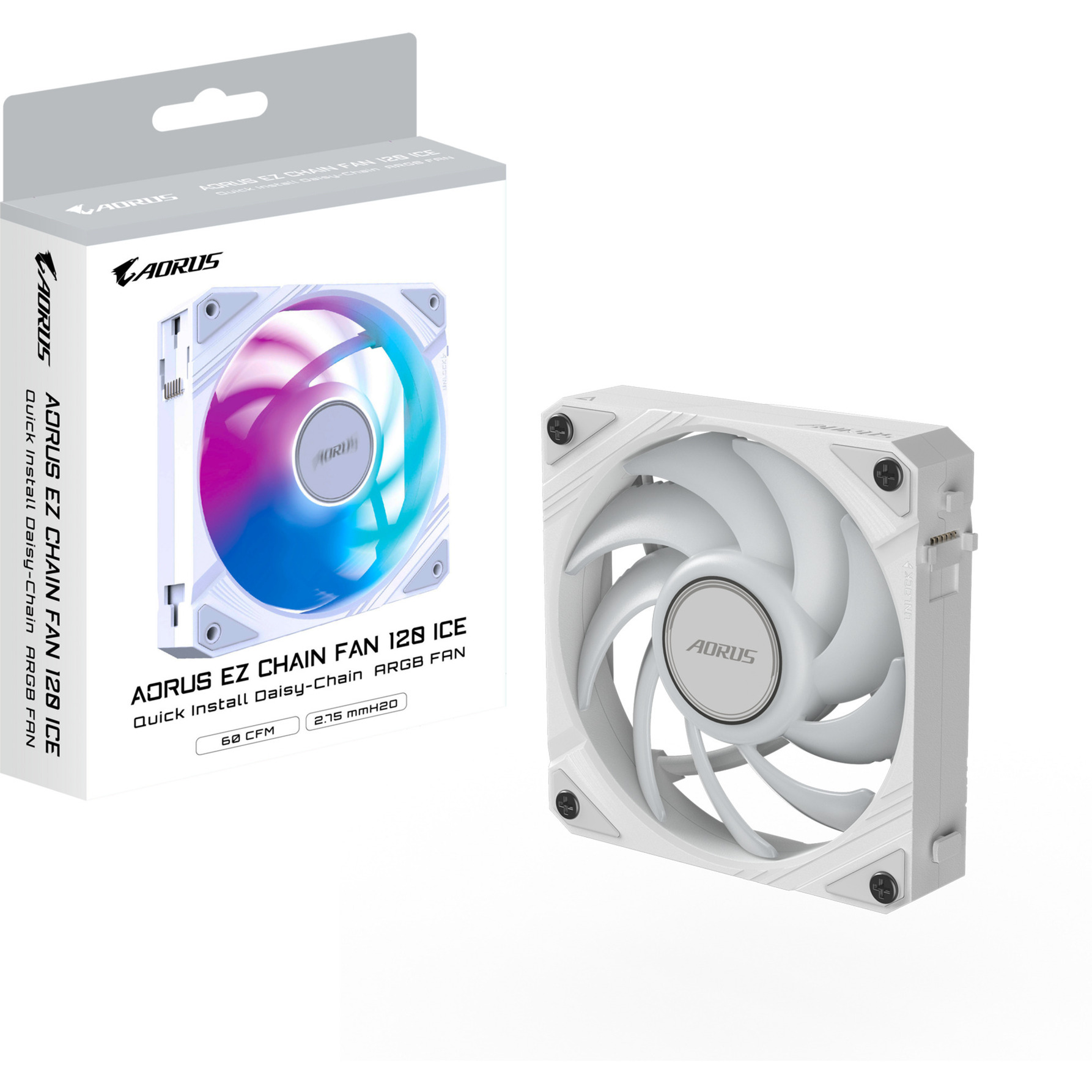 AORUS EZ CHAIN FAN 120 ICE