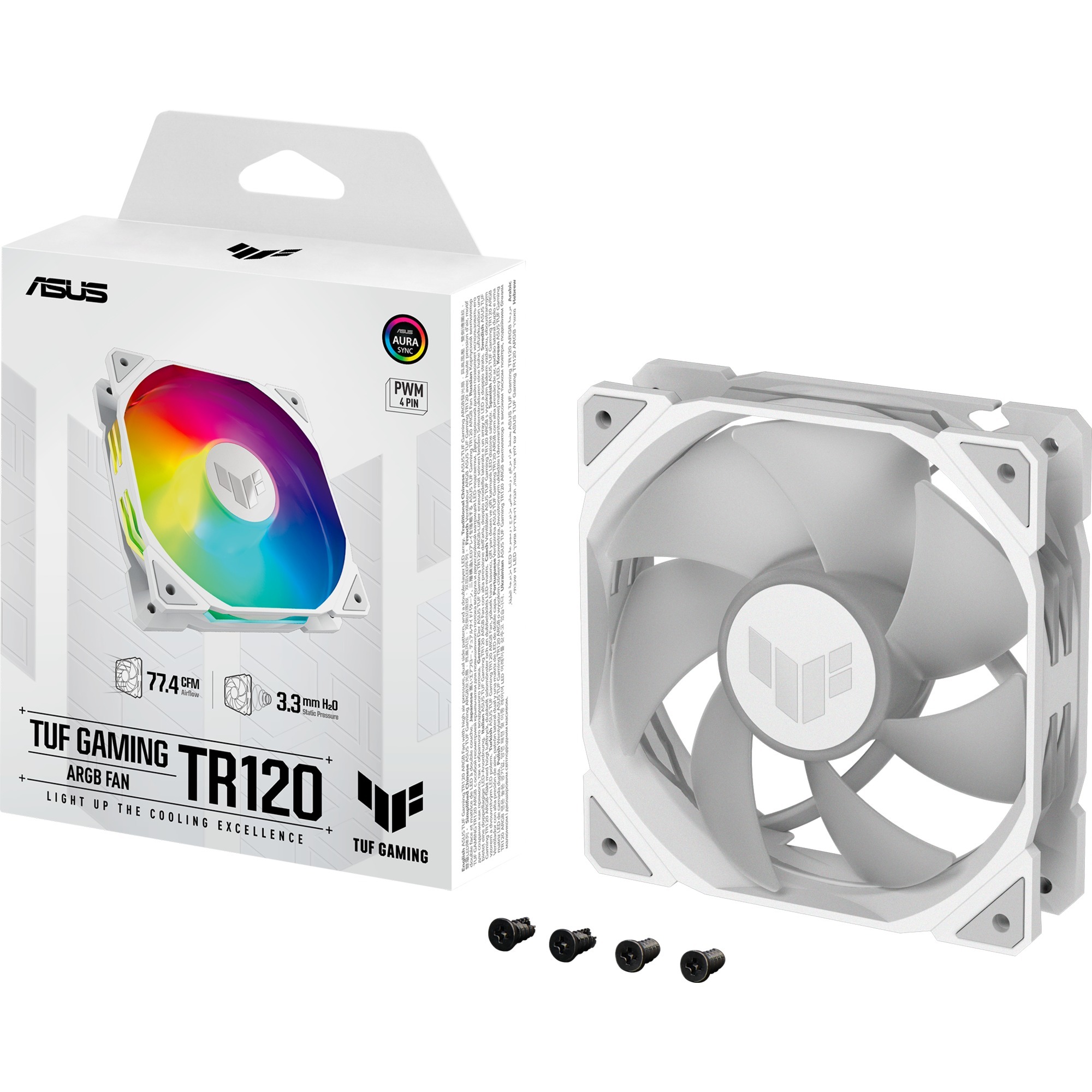 TUF Gaming TR120 ARGB Blanc