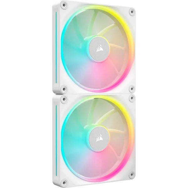 iCUE LINK LX140 RGB vlanc x2