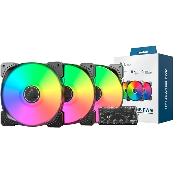 Montech HP140 ARGB PWM x3