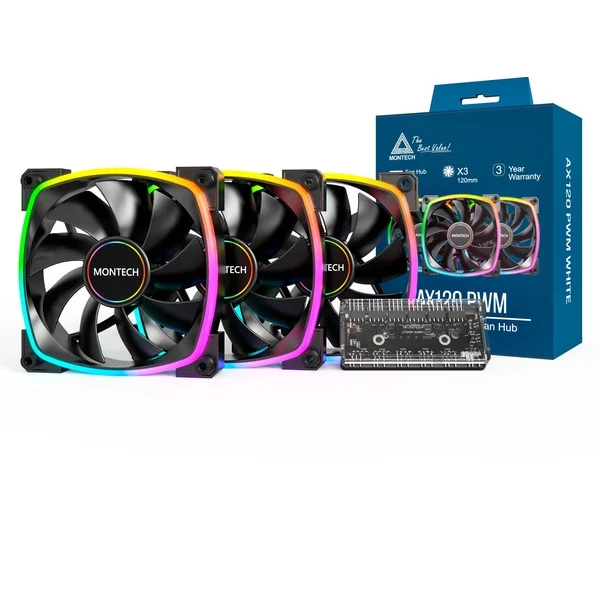 AX120 PWM RGB x3