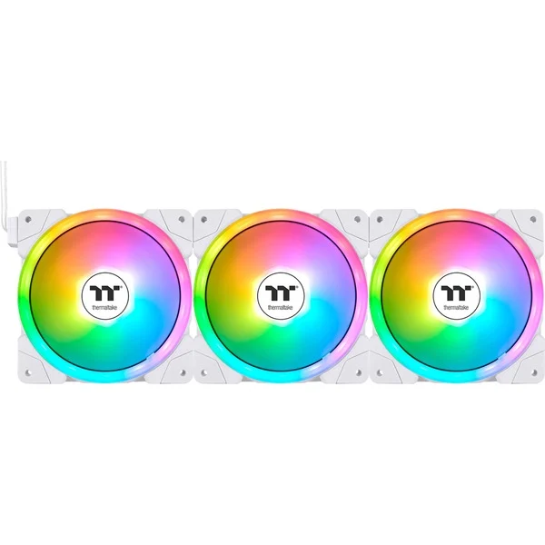 SWAFAN EX12 ARGB Sync Blanc Édition Premium TT x3