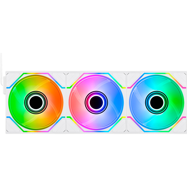 SWAFAN 120 EX INFINITY RGB White x3