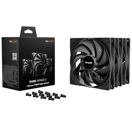 Pure Wings 3 140mm PWM high-speed x3